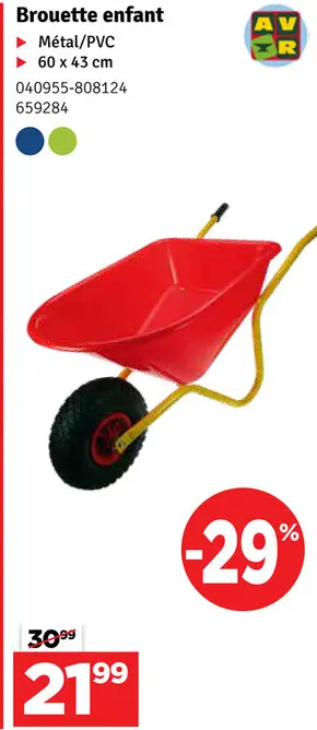 Offre: Brouette enfant