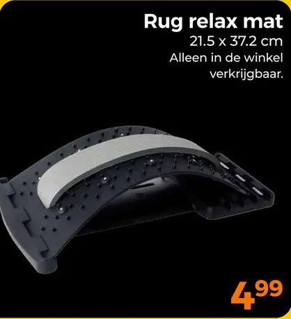 Aanbieding: Rug relax mat