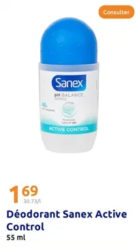 Offre: Déodorant Sanex Active Control