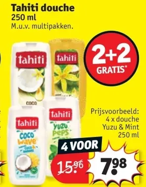 Promotie: Tahiti douche
