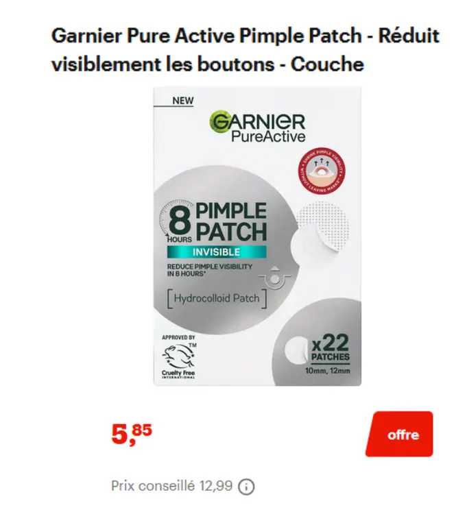 Offre: Pure Active Pimple Patch