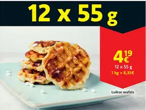 Promotie: Luikse wafels