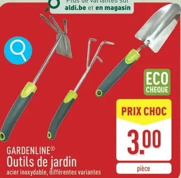 Offre: GARDENLINE® Outils de jardin