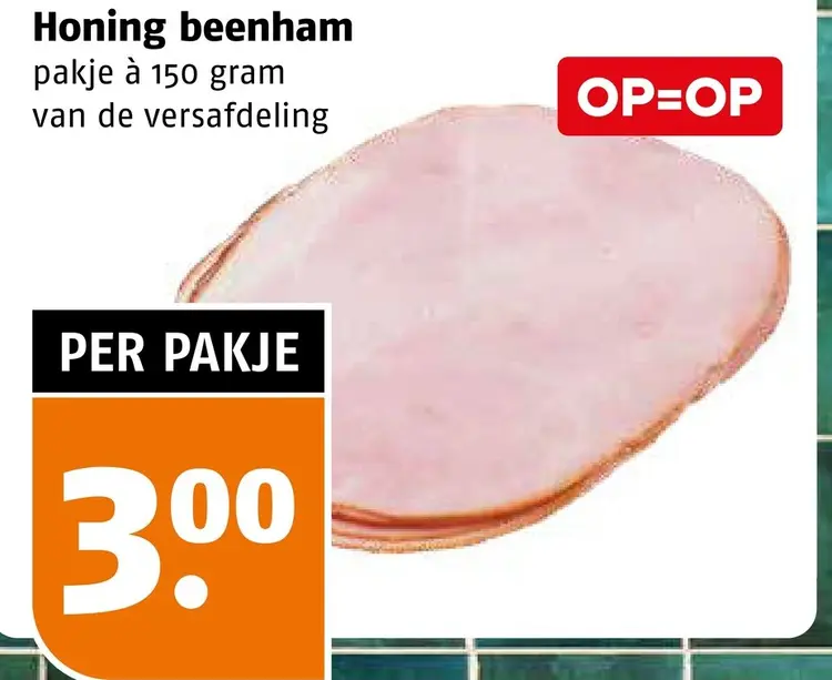 Aanbieding: Honing beenham