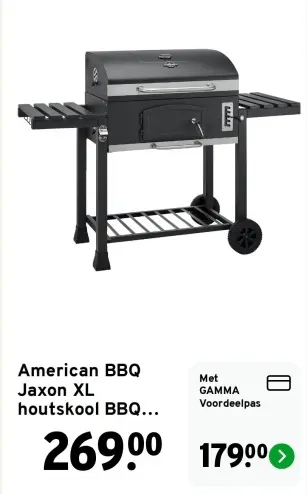 Aanbieding: American BBQ Jaxon XL houtskool BBQ