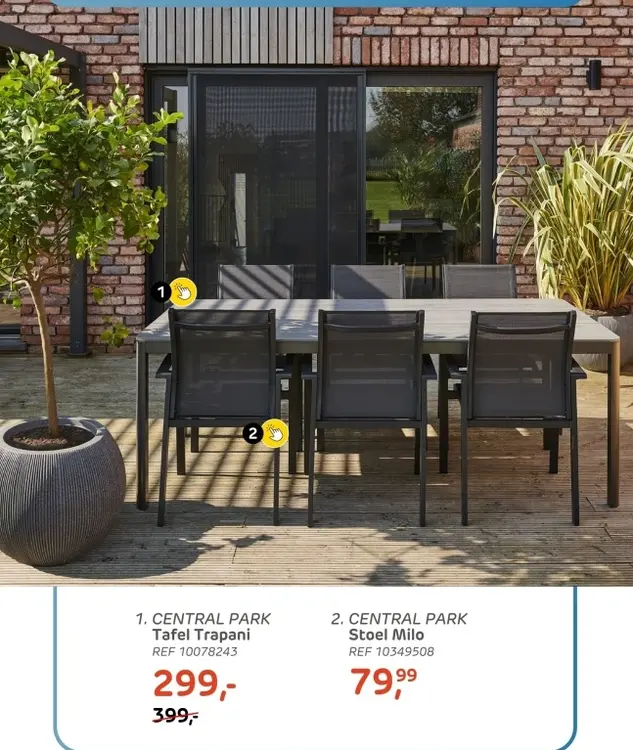 Promotie: Tafel Trapani