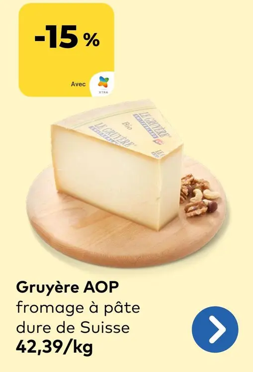 Offre: Gruyère AOP