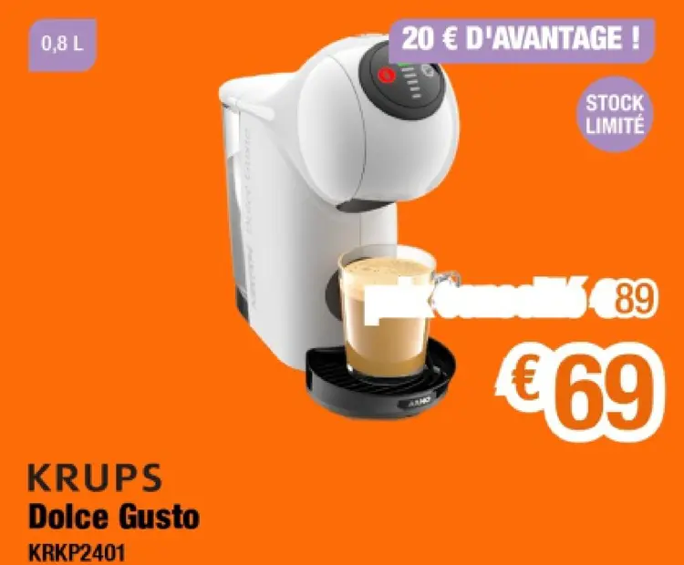 Offre: Dolce Gusto