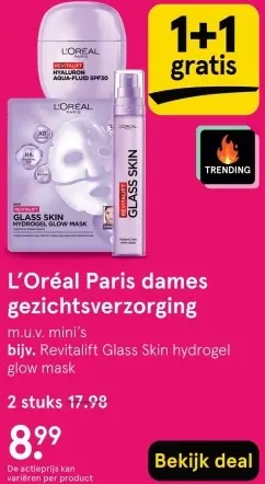 Aanbieding: Dames gezichtsverzorging
