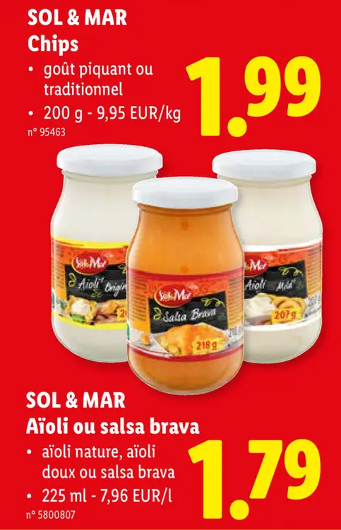 Offre: Chips