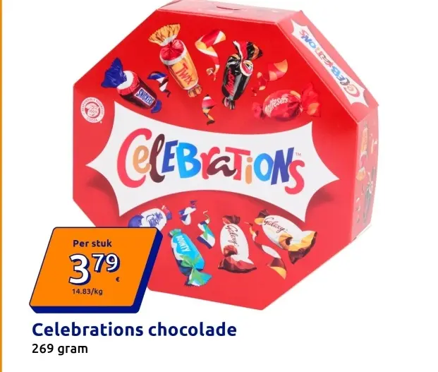 Aanbieding: Celebrations chocolade