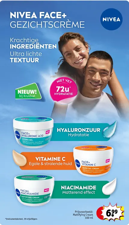 Promotie: Face+ Gezichtscrème