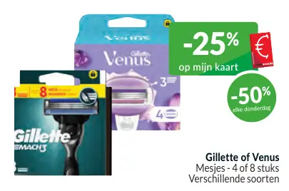 Promotie: Gillette of Venus