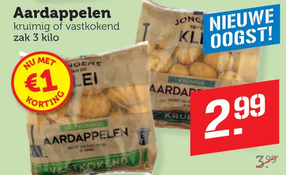 Aanbieding: Aardappelen