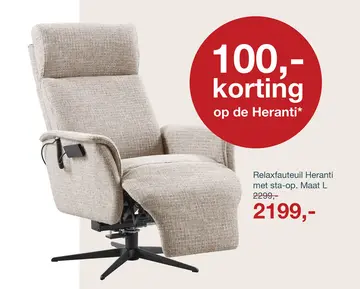 Aanbieding: Relaxfauteuil