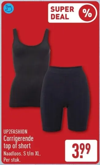 Aanbieding: Corrigerende top of short