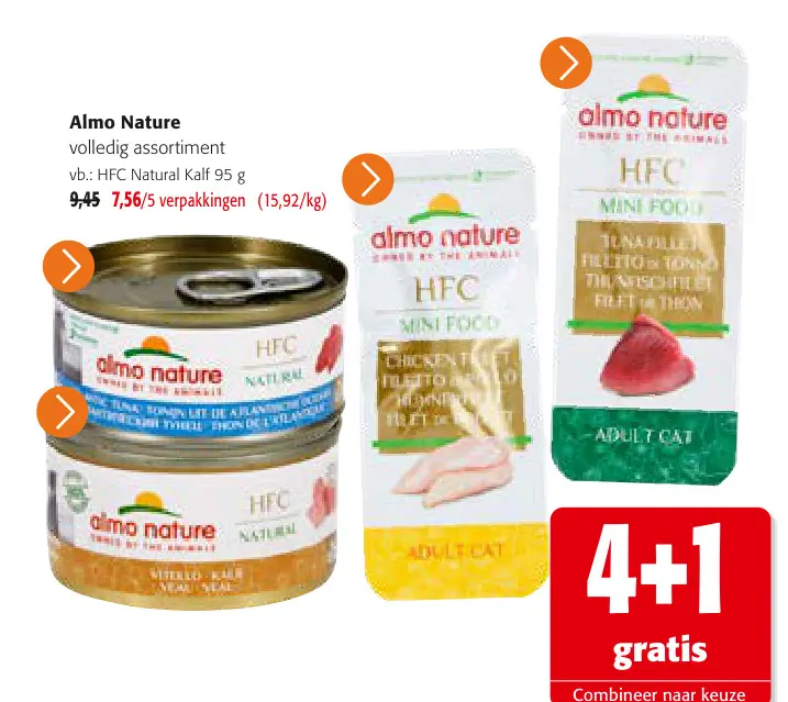 Promotie: Almo Nature volledig assortiment