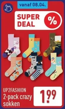 Aanbieding: Crazy sokken