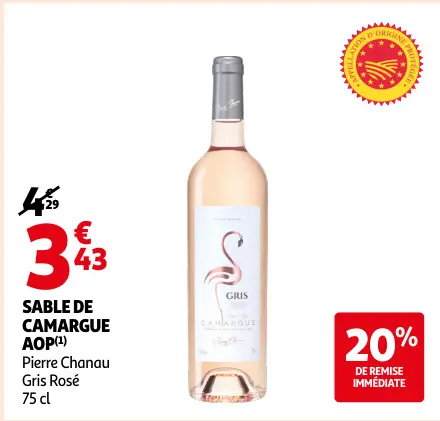 Promotie: Sable de camargue aop