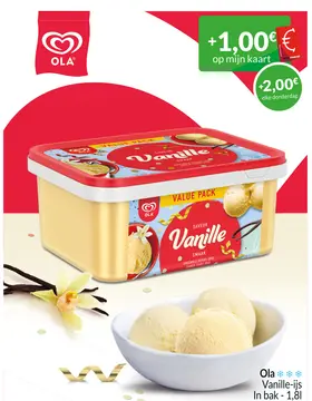 Aanbieding: Ola Vanille-ijs