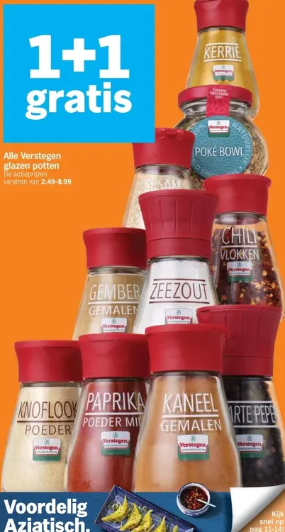 Aanbieding: Alle Verstegen glazen potten