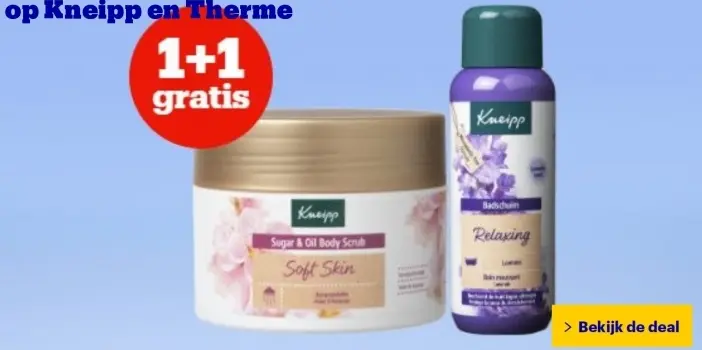 Aanbieding: Sugar & Oil Body Scrub and Badschuim Relaxing