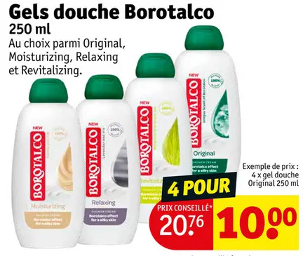 Offre: Gels douche