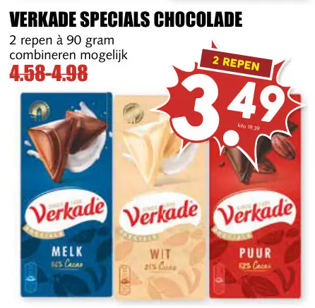 Aanbieding: Specials chocolade