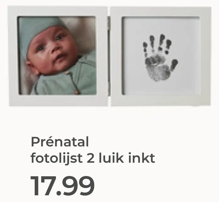 Aanbieding: Fotolijst 2 luik inkt