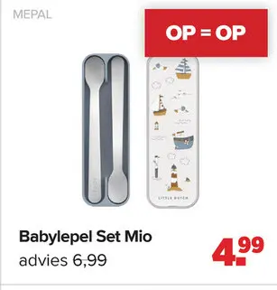 Aanbieding: Babylepel Set Mio