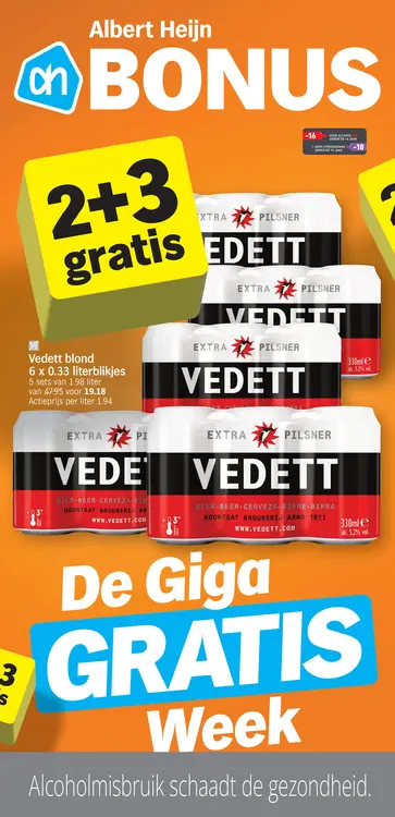 Promotie: Vedett blond