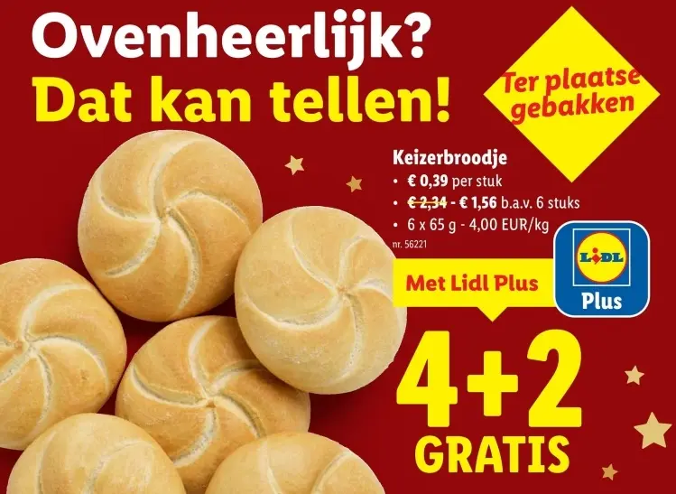 Promotie: Keizerbroodje