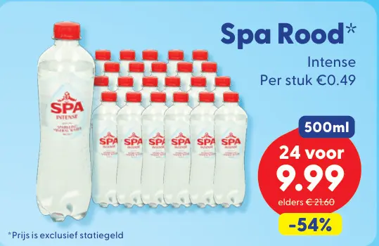 Aanbieding: Spa Rood Intense