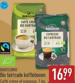 Aanbieding: Bio fairtrade koffiebonen