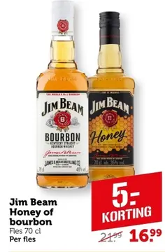 Aanbieding: Jim Beam Honey of bourbon