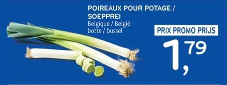 Offre: Poireaux pour potage / soepprei