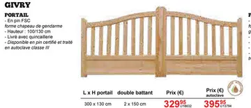 Offre: Givry portail