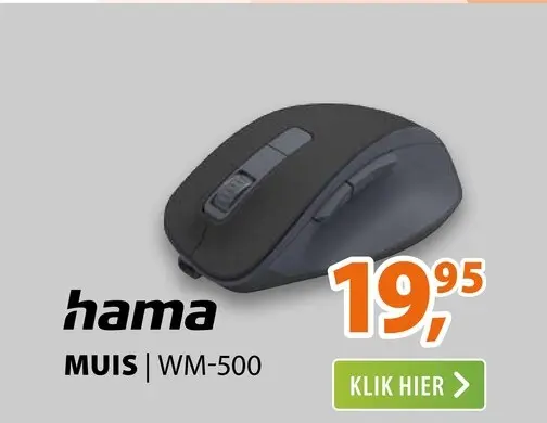 Aanbieding: Hama WM-500 Zwart
