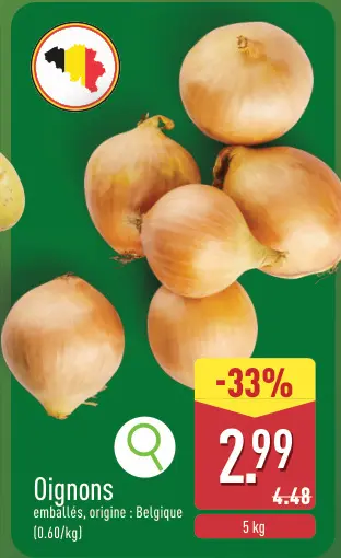 Offre: Oignons