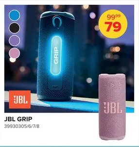 Promotie: JBL Grip - Portable Bluetooth Speaker - Paars