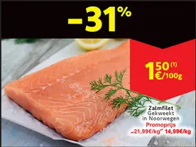 Aanbieding: Zalmfilet
