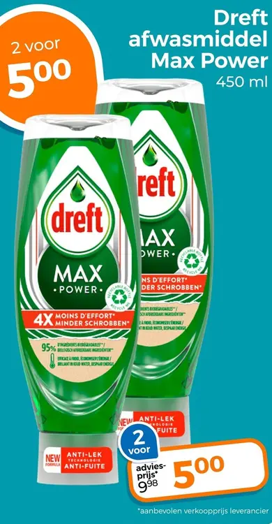 Aanbieding: Afwasmiddel Max Power