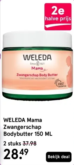 Aanbieding: Mama Zwangerschap Bodybutter