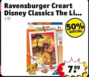 Aanbieding: Creart Disney Classics The Li...