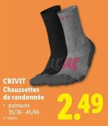 Offre: Chaussettes de randonnée