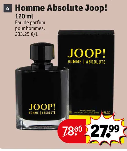 Offre: Homme Absolute Joop!