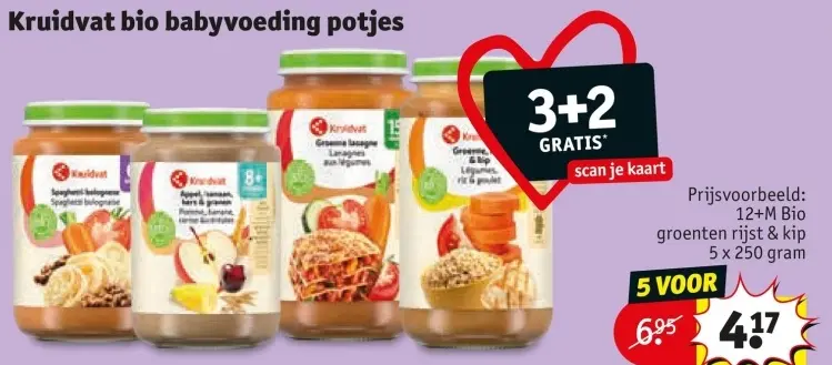 Aanbieding: babyvoeding potjes