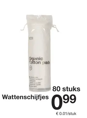 Aanbieding: Wattenschijfjes