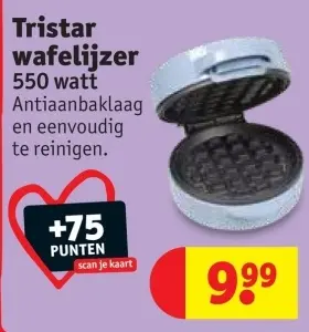 Promotie: wafelijzer