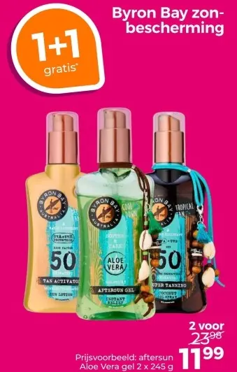 Aanbieding: Aftersun Aloe Vera gel